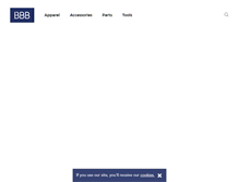 Tablet Screenshot of bbbcycling.com